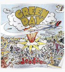 Green Day Dookie Album Cover Poster