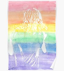 Regenbogen Harry Styles Poster