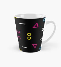 Color lines and geometric shapes Tall Mug