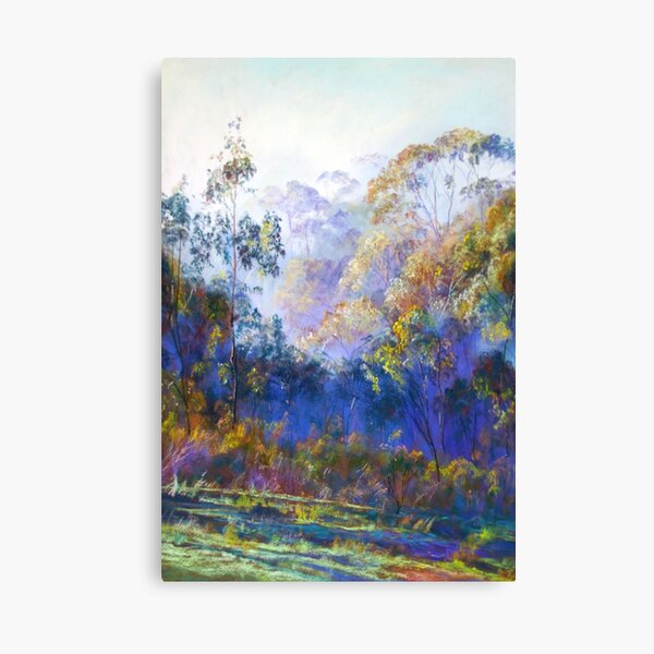 Winter Blues - (Near Seymour, Victoria) Canvas Print