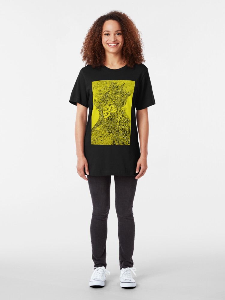 Alternate view of Power of Mind Slim Fit T-Shirt