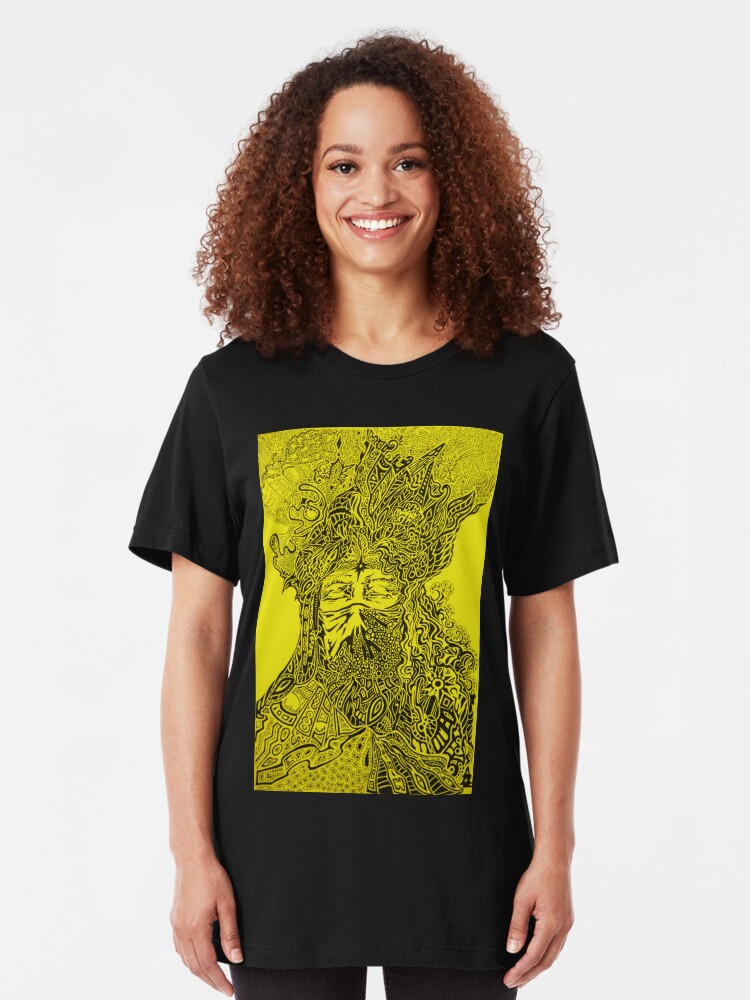 Alternate view of Power of Mind Slim Fit T-Shirt