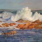 'Stormy Day at West Point' - (Tasmania) by Lynda Robinson