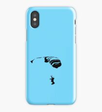 parachuting iPhone Case