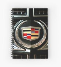 cadillac logo Emblem Spiral Notebook