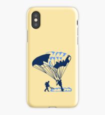parachuting iPhone Case