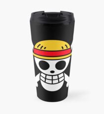 Taza de viaje Logo: Monkey D. Luffy | UNA PIEZA