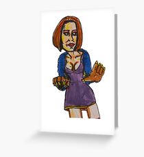 Veruca Greeting Card