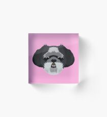 Shih Tzu Acrylic Block