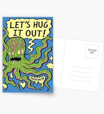 Lets Hug It Out Postcards
