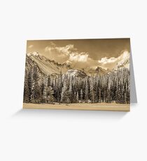 Glacier Gorge - Antique Greeting Card