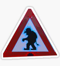 Trolls Danger Sticker