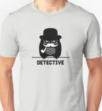 Detective Owl - Owl Unisex T-Shirt