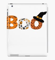 Halloween Boo Fledermaus Spinne iPad-Hülle & Skin