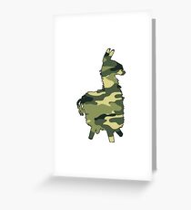 mimetic lama Greeting Card