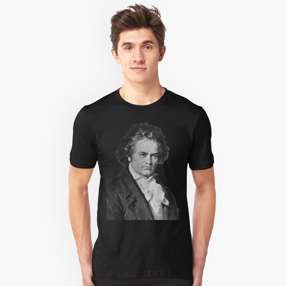 Ludwig van Beethoven Slim Fit T-Shirt