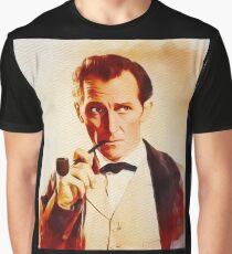 Peter Cushing, Vintage Movie Star Graphic T-Shirt
