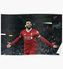 King Salah Football Player Poster