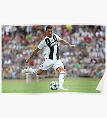 Cristiano Ronaldo Juventus Erstes Spiel Poster