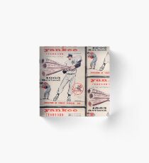 Yankees Yearbook- Vintage Acrylic Block