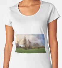 Rainbow over Tooting Common Women's Premium T-Shirt