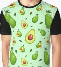 Sweet Avocado Design Graphic T-Shirt