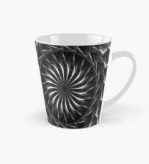 Gray Kaleidoscope Art 11 Tall Mug