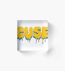 Cuse Drip Acrylic Block