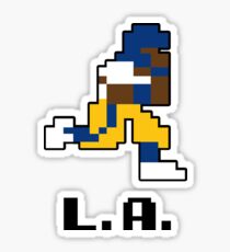 8 bit LAR Football 1 Sticker