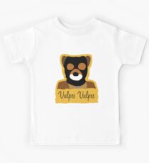 Camiseta para niños Fantástico Sr. Fox "Vulpes Vulpes"