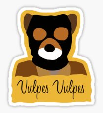 Fantastic Mr. Fox "Vulpes Vulpes" Sticker