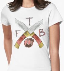 The Front Bottoms Peach Women's Fitted T-Shirt