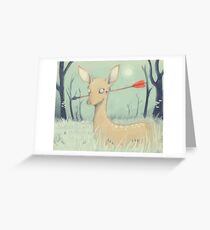 Deer Departed Greeting Card