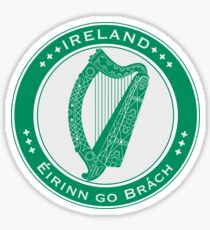 FLAGS AND DEVICES OF THE WORLD - IRELAND Sticker