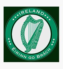 FLAGS AND DEVICES OF THE WORLD - IRELAND Photographic Print
