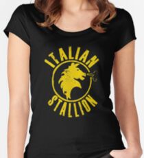 Italian Stallion Women's Fitted Scoop T-Shirt