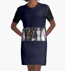 Time Graphic T-Shirt Dress