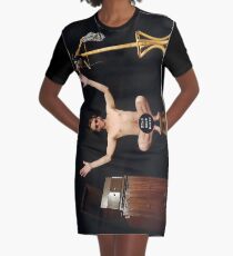 Fred Snow Music - Phone Case Censored Mug Shot Graphic T-Shirt Dress