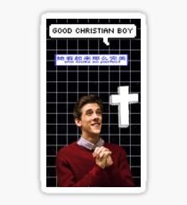 Good Christian Boy Sticker