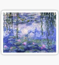 Monet Water Lilies Sticker