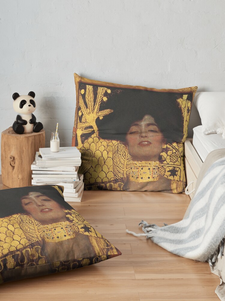 Alternate view of Judith und Holofernes Floor Pillow