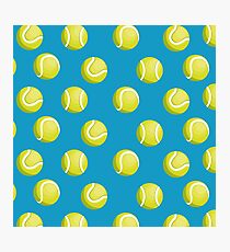 Tennisbälle Muster Fotodruck