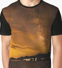 Milkyway over the Bay Area Graphic T-Shirt