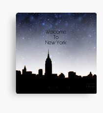 New York edit Canvas Print