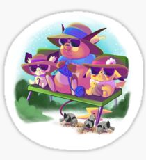 Electric Grandmas Sticker