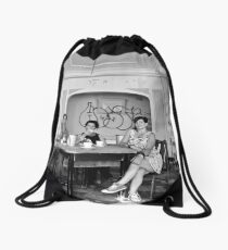 Portraiture Drawstring Bag