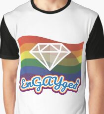 EnGAYed Engagement Ring Lgbt Graphic T-Shirt