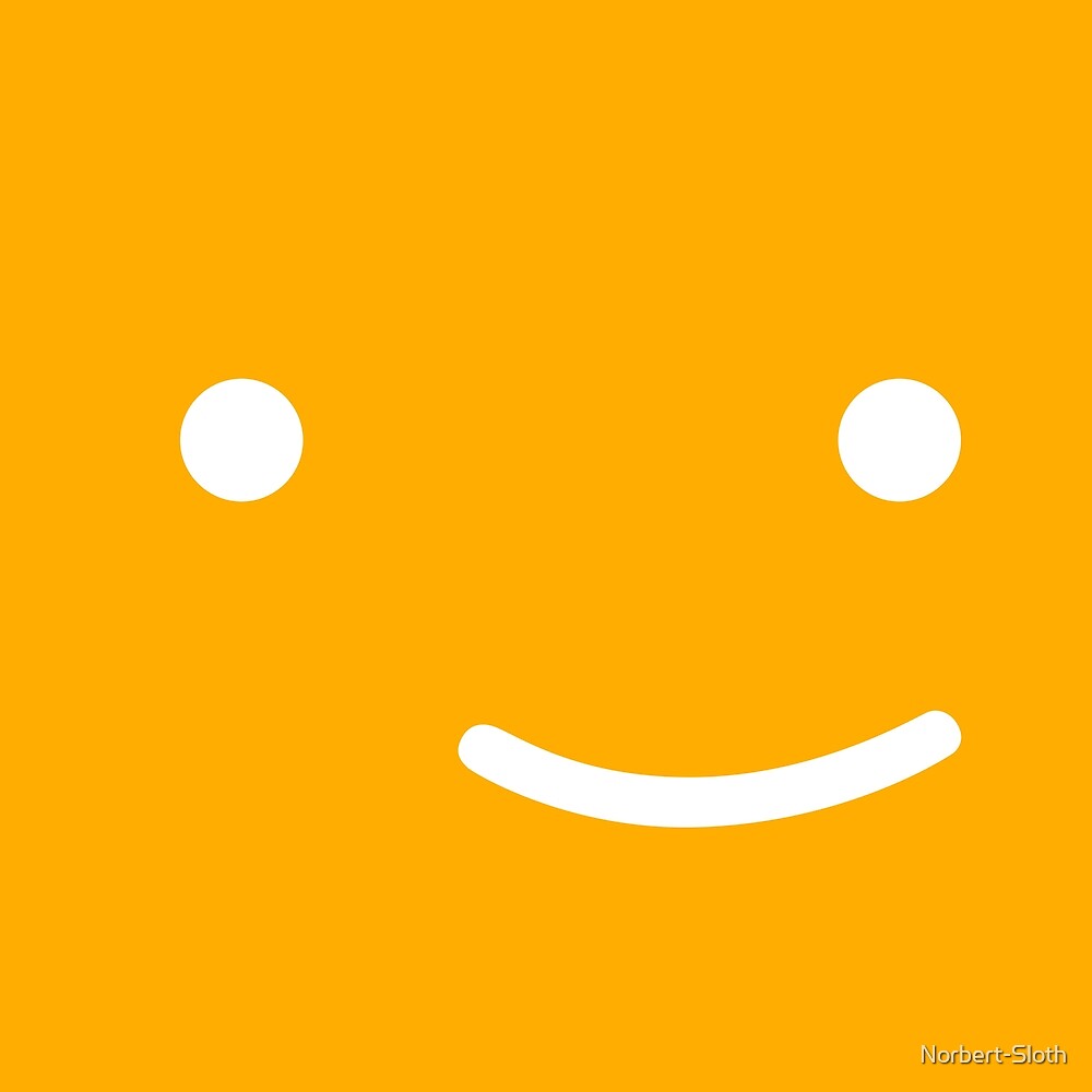 "Netflix smileu profile icon" by Norbert-Sloth | Redbubble
