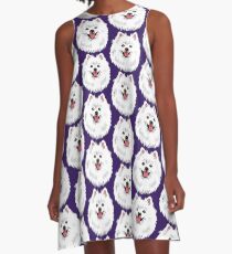 American Eskimo A-Line Dress