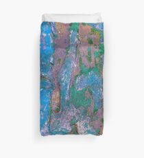 Layers of Peeling Paint Color Duvet Cover